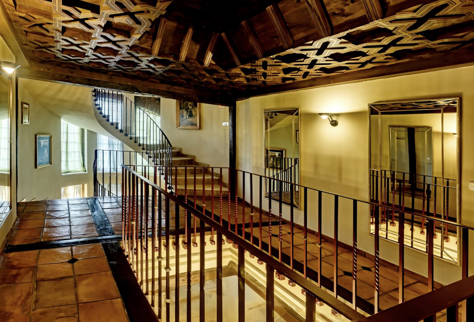 repartidor escalera